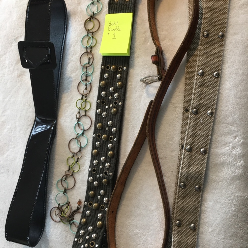 5 belts (Bundle #1)